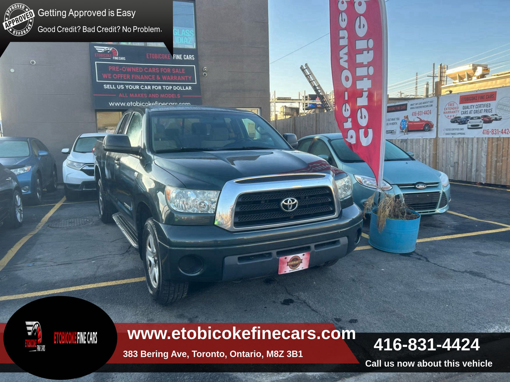 2007 Toyota Tundra 4WD Double Cab 146 4.7L SR5 FULLY CERTIFIED WITH F