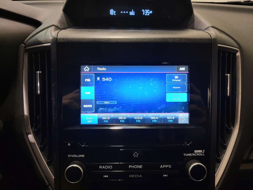 Subaru Forester 2020 Climatisation, Mirroirs électriques, Vitres électriques, Régulateur de vitesse, Miroirs chauffants, Sièges chauffants, Verrouillage électrique, Bluetooth, Prise auxiliaire 12 volts, caméra-rétroviseur, Commandes de la radio au volant