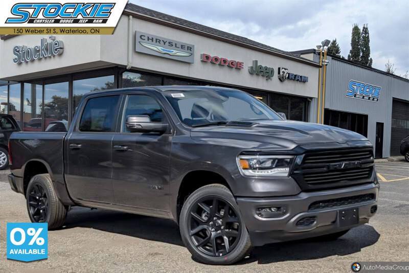 2024 Ram 1500 Sport  Leather Seats Night Edition Trailer Hitch T