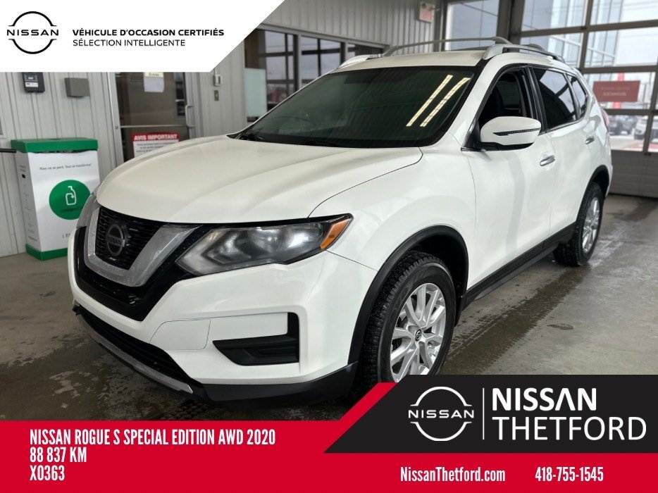 2020 Nissan Rogue S Special Edition AWD ** VOLANT CHAUFFANT ** SIÈGE