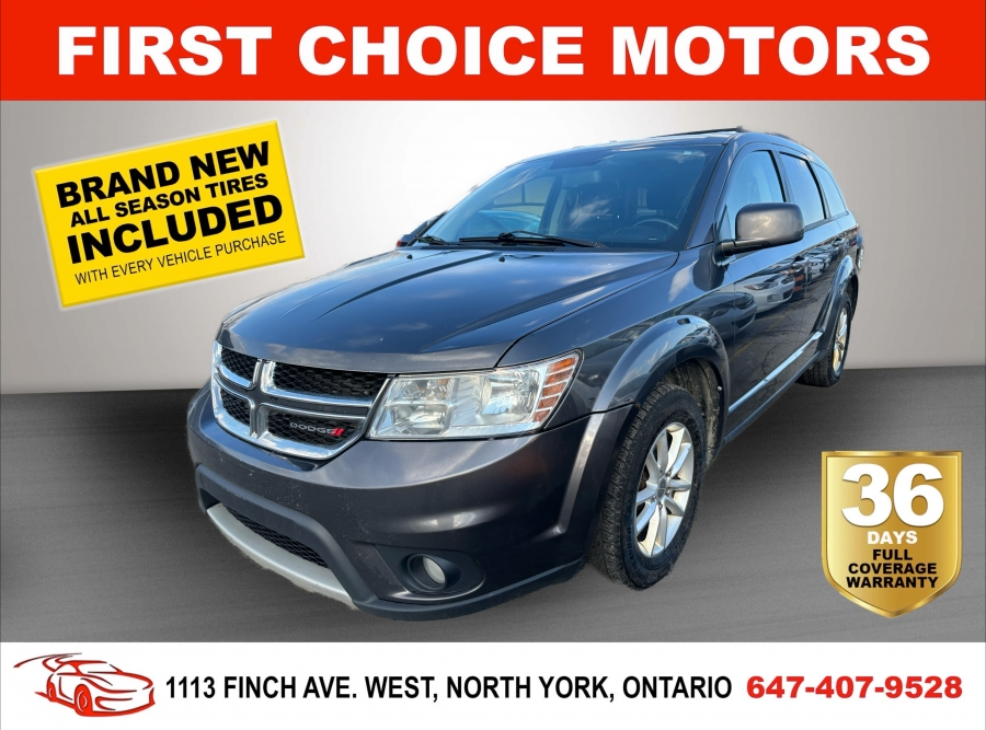 2014 Dodge Journey SXT ~AUTOMATIC, FULLY CERTIFIED WITH WARRANTY!!!~