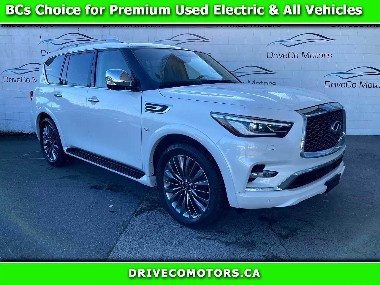2019 Infiniti QX80 LIMITED 8 PASS REAR ENT/SCREENS IN HEADRESTS AWD