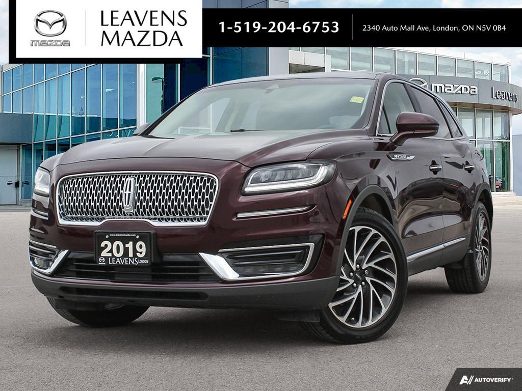 2019 Lincoln Nautilus CLEAN CARFAX | INCLUDES WINTER TIRES | SUNROOF | B
