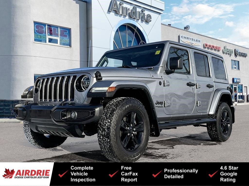 2021 Jeep Wrangler Unlimited Altitude | 4X4 | V6 | Heated Seats and W