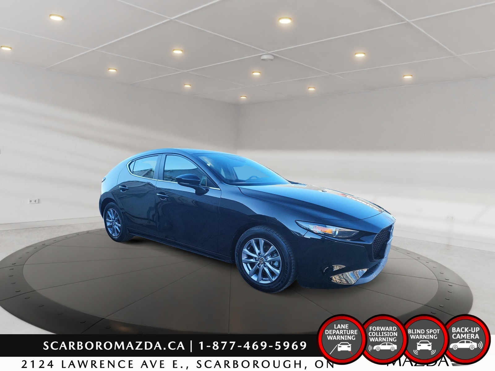 2021 Mazda Mazda3 GS|AUTO|HATCHBACK|CPO FIN 4.8%|CLEAN CARFAX 