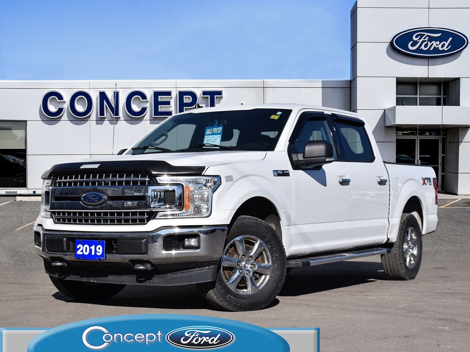 2019 Ford F-150 1 OWNER | XLT | CREW | 3.5 ECOBOOST | REAR COVER