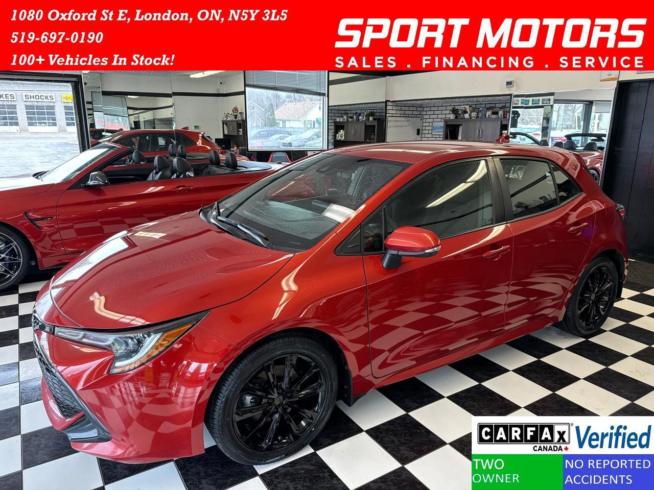 2019 Toyota Corolla Hatchback+Camera+Apple Play+New Tires+CLEAN CARFAX
