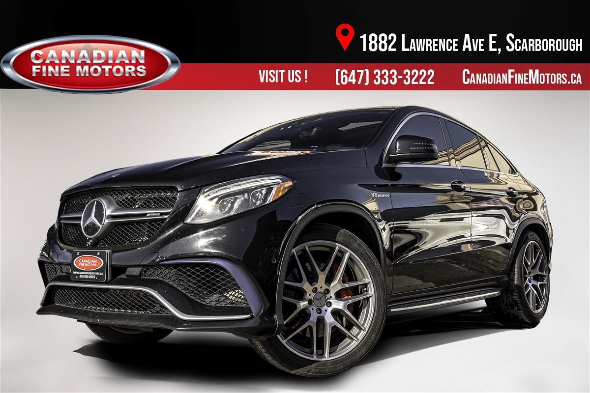 2016 Mercedes-Benz GLE-Class 63S AMG | 4MATIC | COUPE SUV | NAVI | CAM | SUNROO