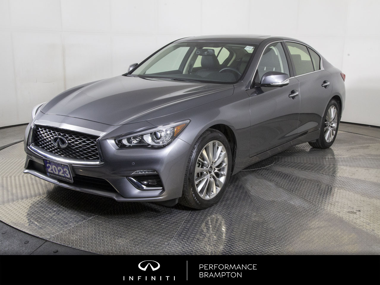 2023 Infiniti Q50 LUXE AWD ACTIVE CRUISE ONE OWNER ACCIDENT FREE CPO
