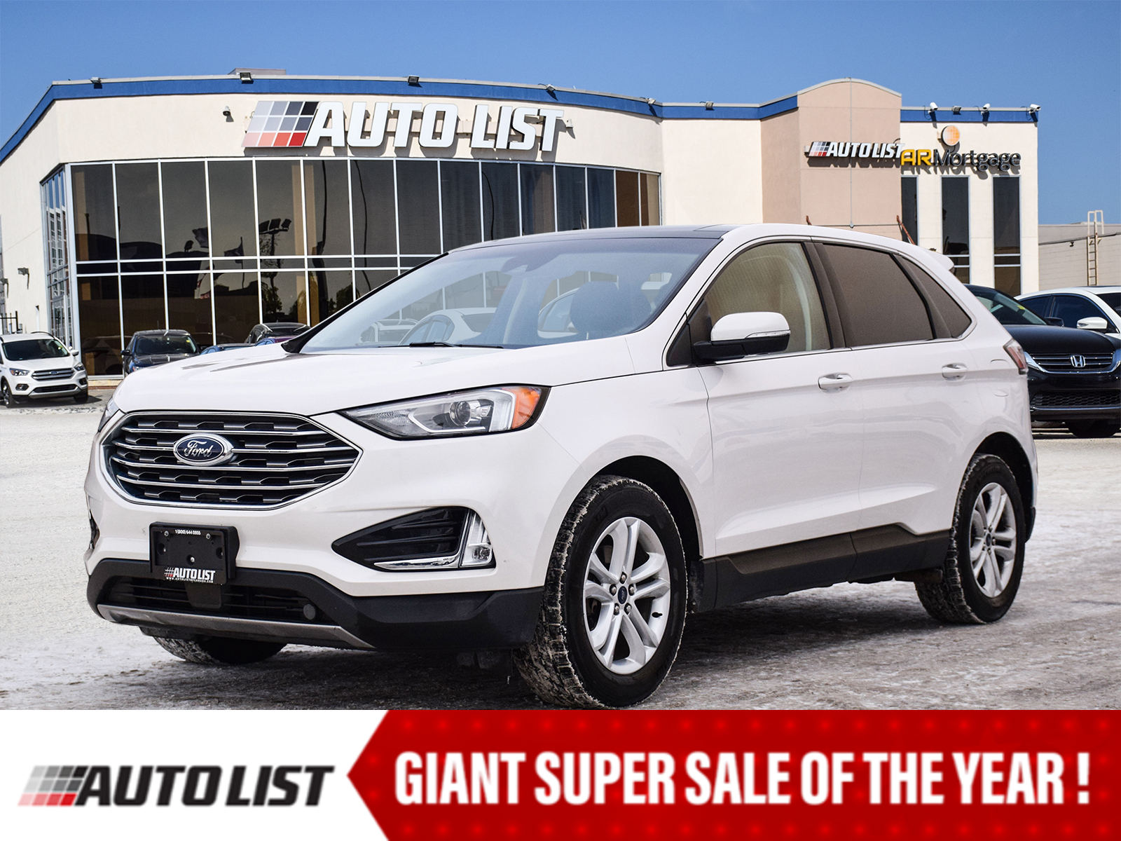 2019 Ford Edge SEL*LEATHER*PANO-ROOF*HEATED SEATS*NAVIGATION*