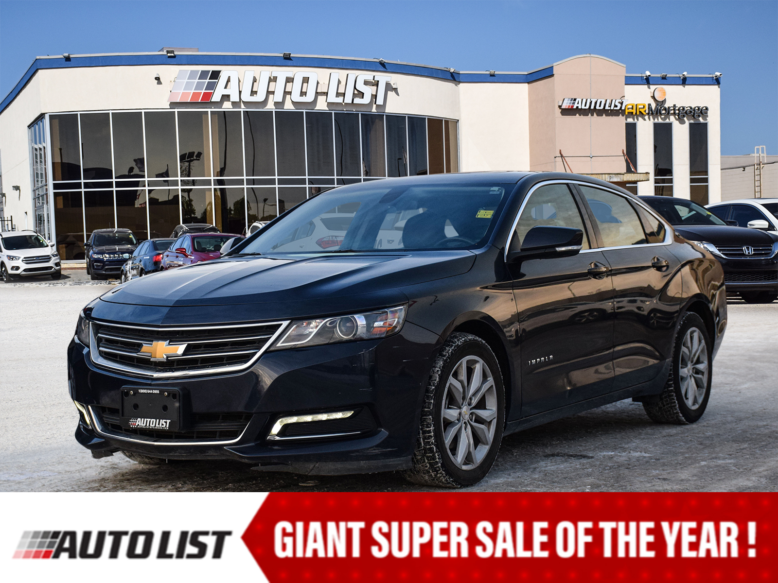 2019 Chevrolet Impala LT*LEATHER*PANOROOF*VOICE COMMAND*HEATED SEATS*