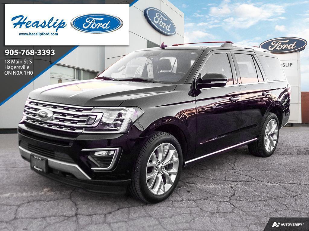 2018 Ford Expedition Limited / Leather / Navigation