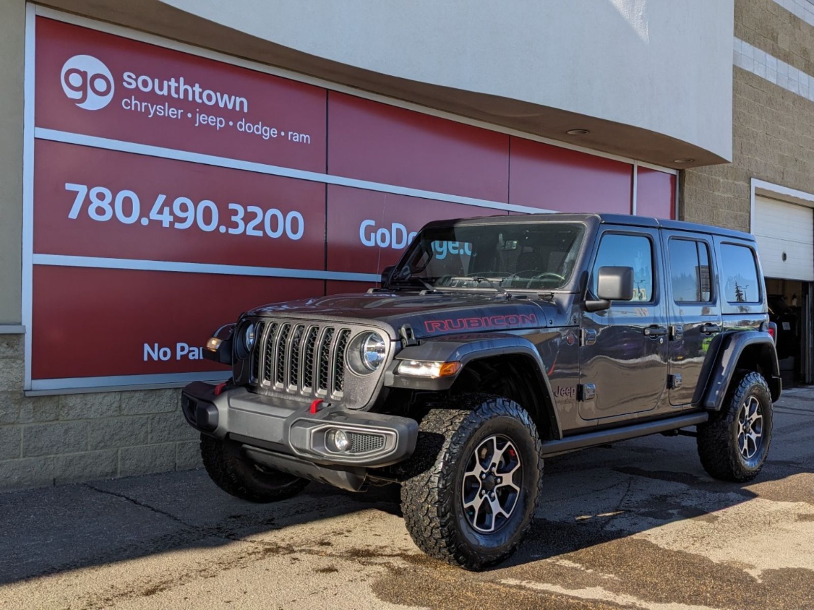 2022 Jeep Wrangler UNLIMITED RUBICON IN GRANITE METALLIC EQUIPPED WIT