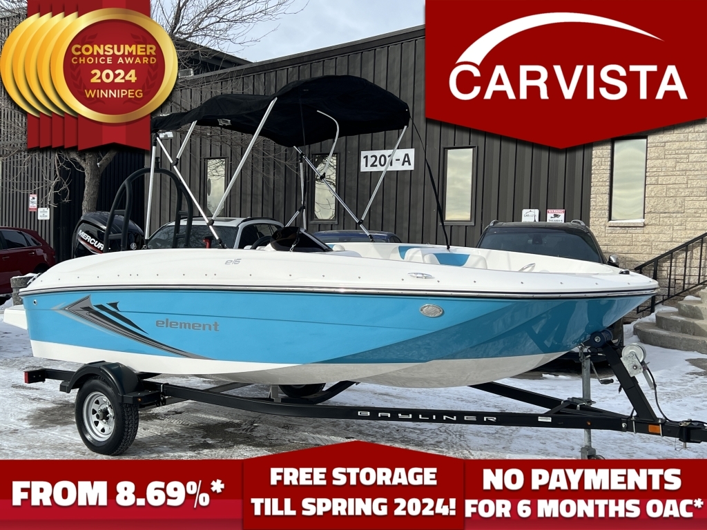 2022 Bayliner Element E16 75HP WITH TRAILER -16 HOURS-