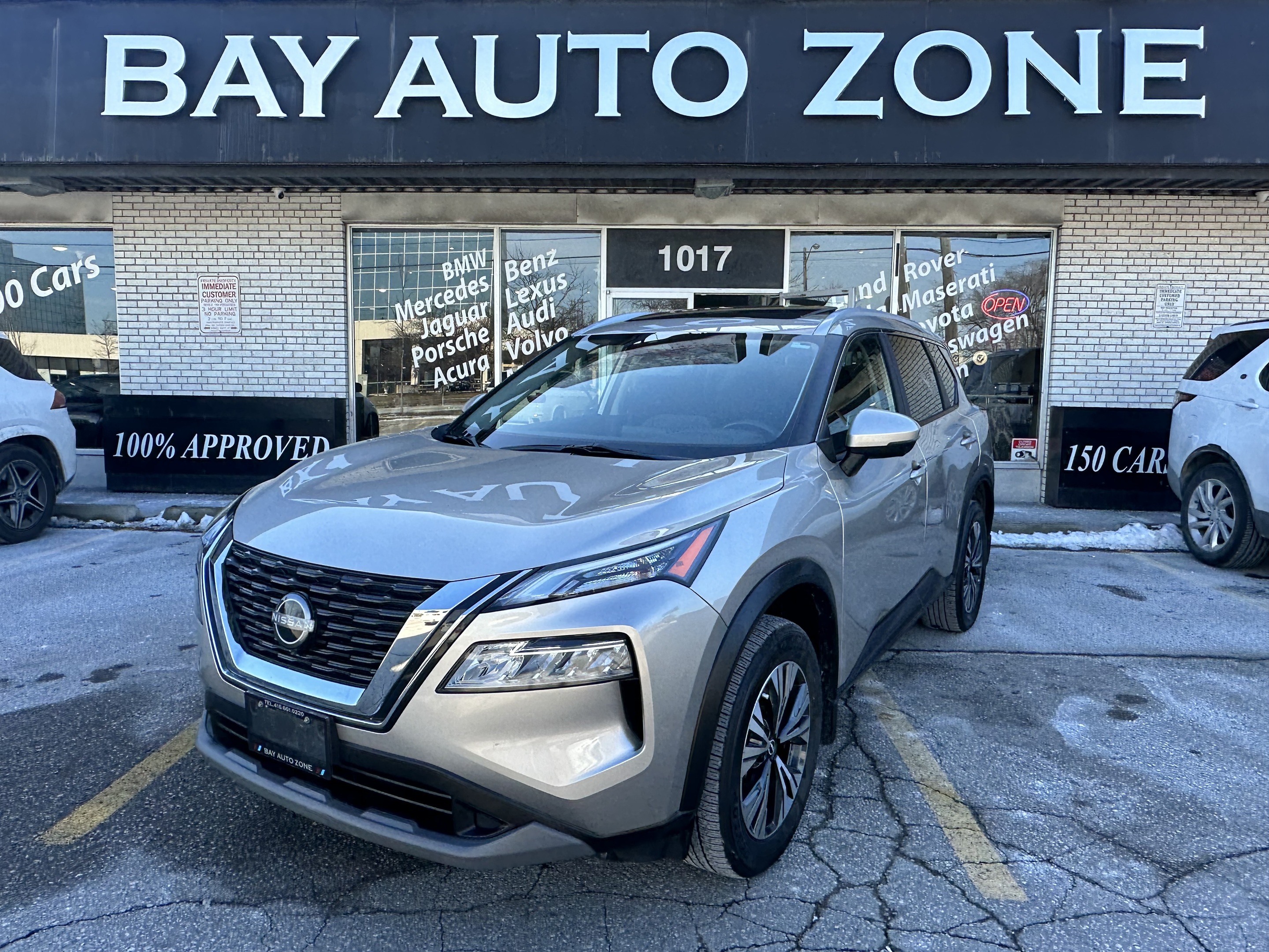 2023 Nissan Rogue SV AWD Moonroof+360+Drive Assist+Remote Starter