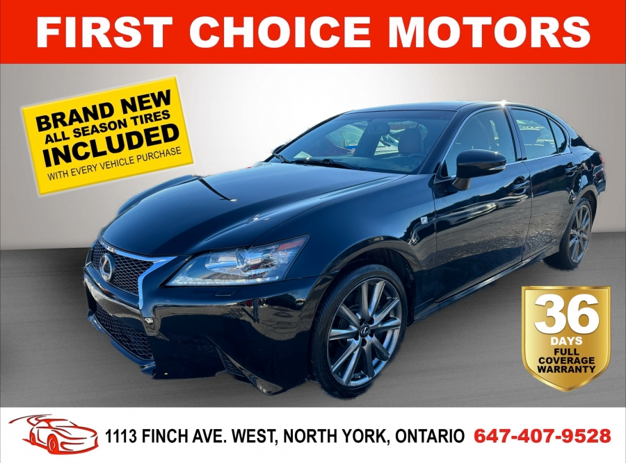 2013 Lexus GS 350 FSPORT ~AUTOMATIC, FULLY CERTIFIED WITH WARRANTY!!