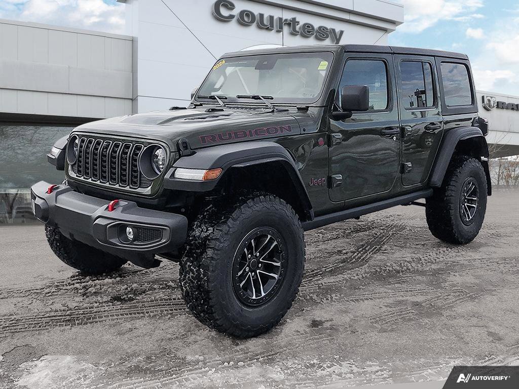 2024 Jeep Wrangler Rubicon 4 Door | Front and Rear Lockers | 35 Inch 