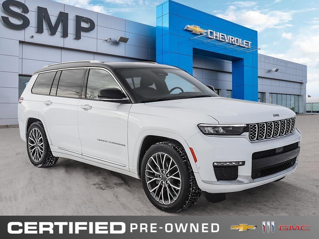 2023 Jeep Grand Cherokee L Summit Reserve | 4X4 | Leather | Sunroof | 3rd Row