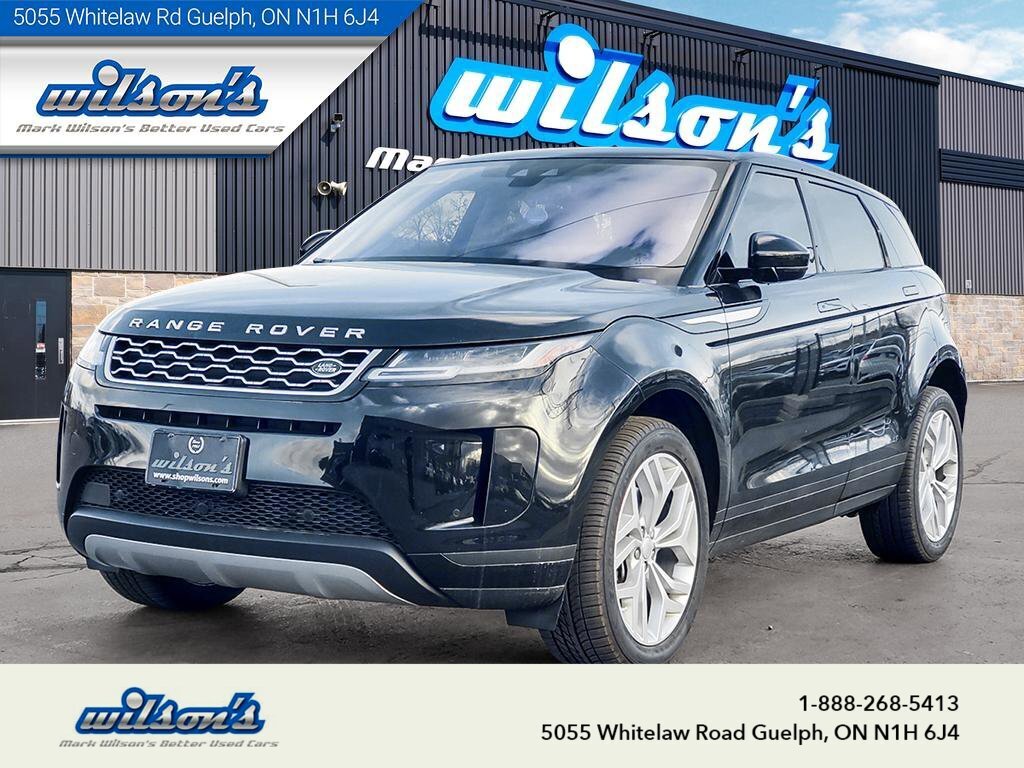 2020 Land Rover Range Rover Evoque S AWD, Leather, Panoramic Sunroof, Adaptive Cruise