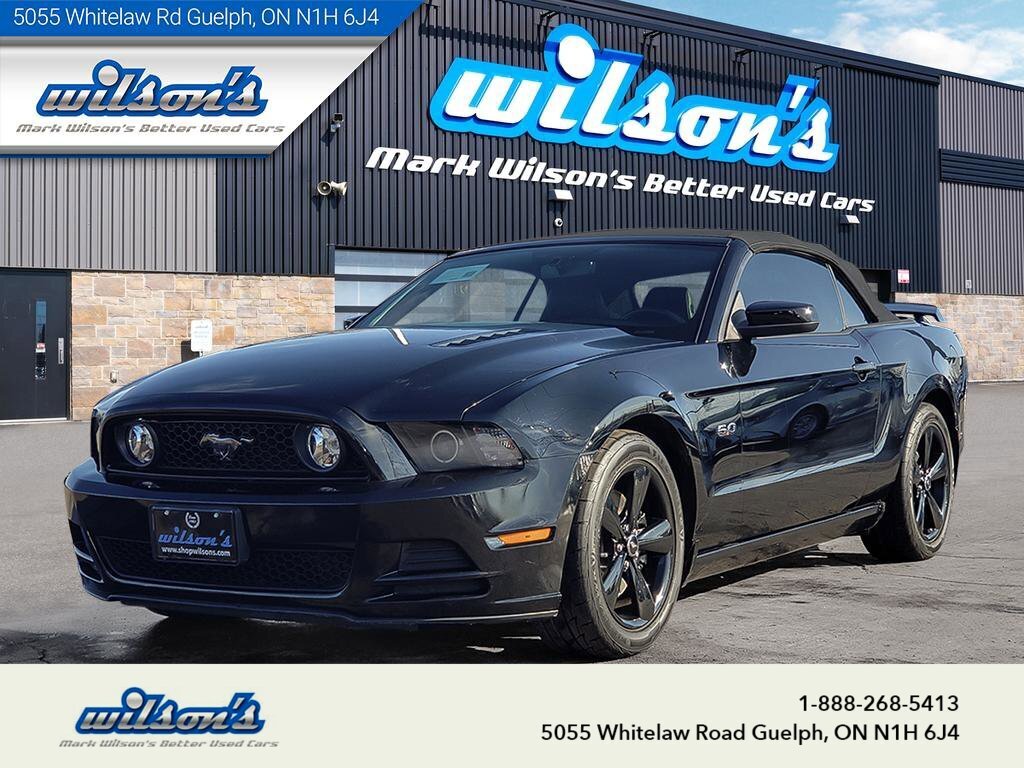 2014 Ford Mustang GT  Convertible - Heated Seats, Leather, Roush Exh