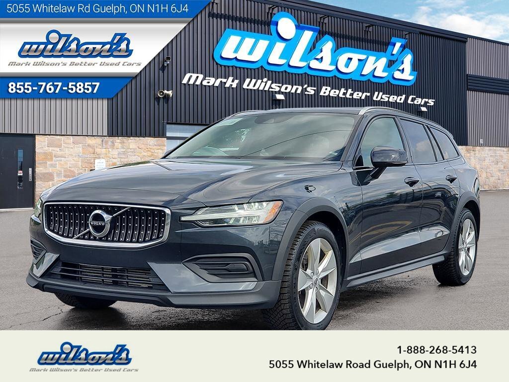 2020 Volvo V60 Cross Country T5 AWD Leather, Panoramic Sunroof, Navigation, Hea