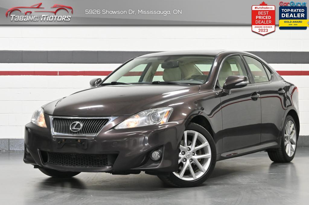 2012 Lexus IS 250   No Accident Sunroof Leather Push Start