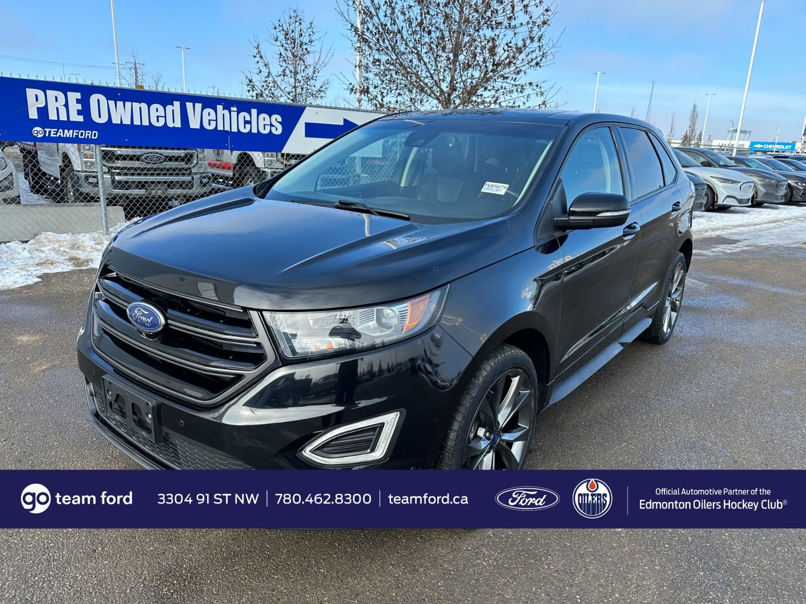 2017 Ford Edge SPORT - AWD, LEATHER, NAVIGATION, HEATED SEATS, BL