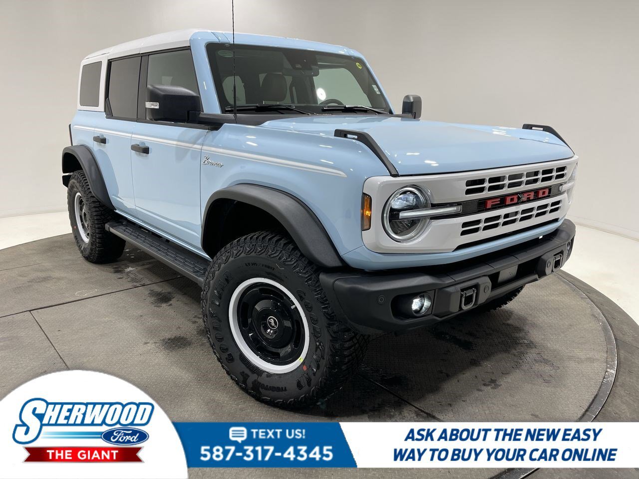 2024 Ford Bronco Heritage Limited Edition- 664A- HARD & SOFT TOP