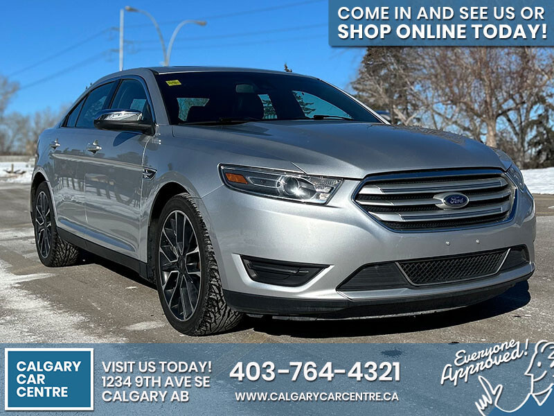 2018 Ford Taurus Limited $1999B/W /w Sun Roof, Heated Leather Seats
