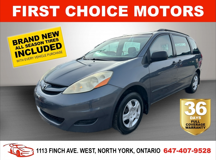 2006 Toyota Sienna CE ~AUTOMATIC, FULLY CERTIFIED WITH WARRANTY!!!~
