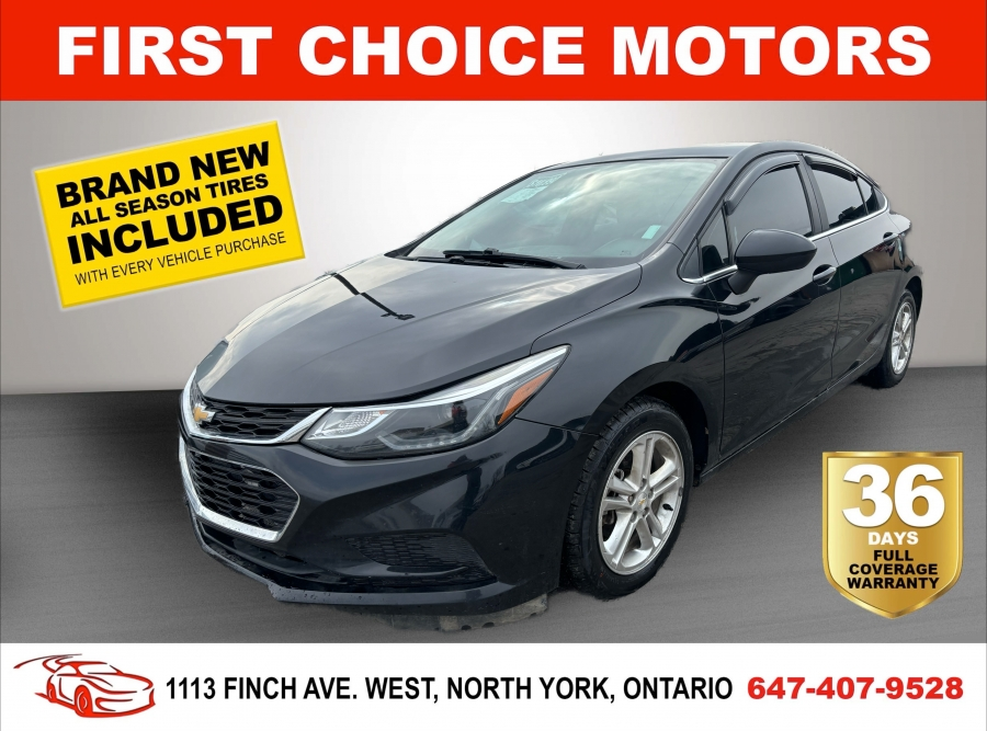2017 Chevrolet Cruze LT ~MANUAL, FULLY CERTIFIED WITH WARRANTY!!!~