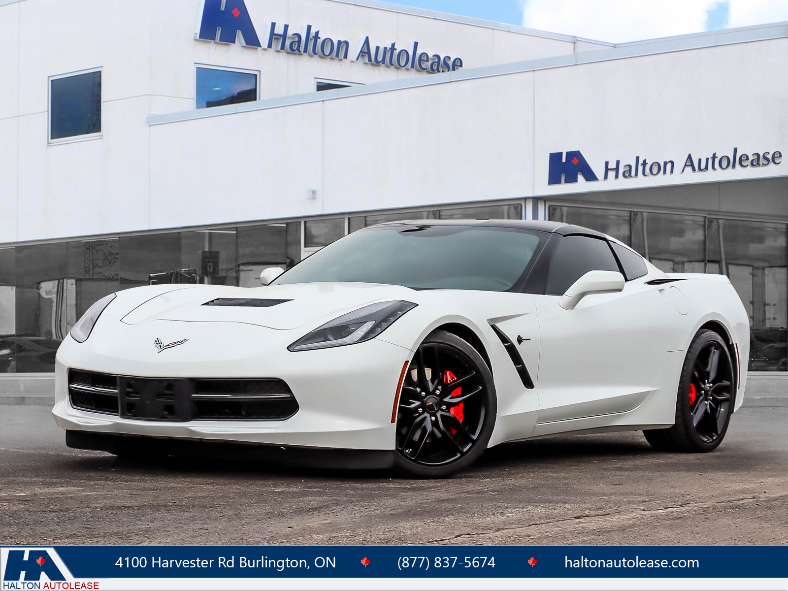 2016 Chevrolet Corvette 1LT Coupe | 6 Speed Manual | Red Leather | PW,PL,P