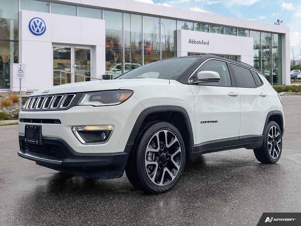 2021 Jeep Compass Limited 4x4 | Sunroof | Heated/Cooled Leather Seat