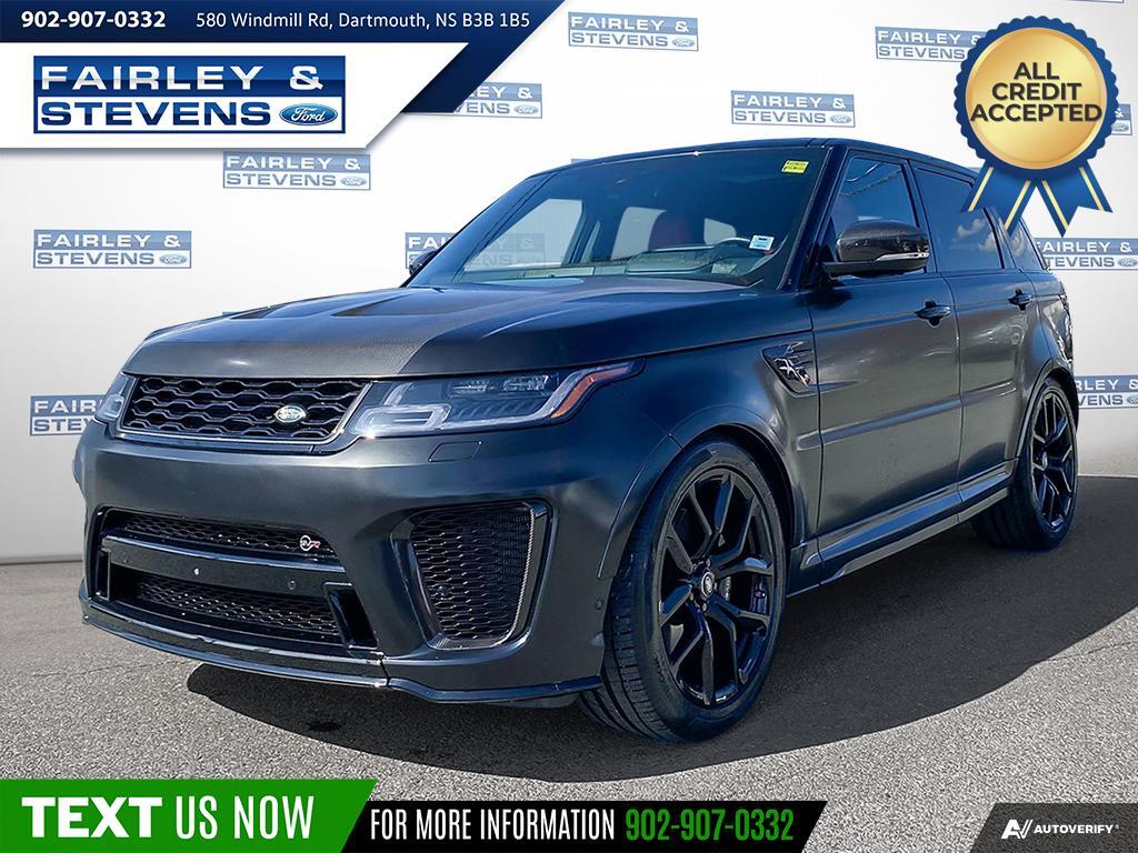 2019 Land Rover Range Rover Sport SVR PANORAMIC SUNROOF! TOUCH CONTROLS! CARBON FIBE