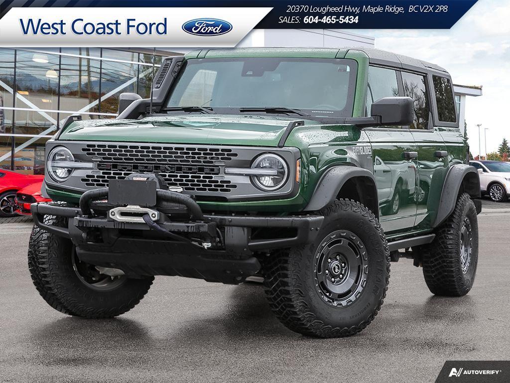 2023 Ford Bronco Everglades Advanced 4X4 - Hard Top, Rock Rails