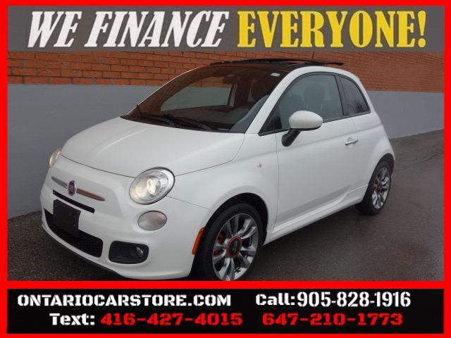 2015 Fiat 500 LEATHER SUNROOF WINTER TIRE INCLUDED