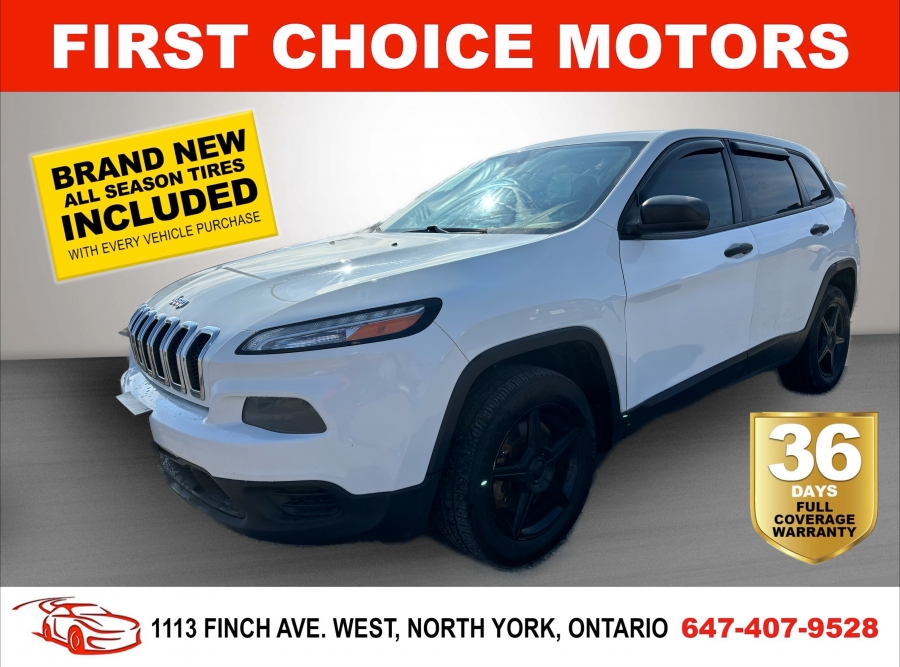 2014 Jeep Cherokee SPORT ~AUTOMATIC, FULLY CERTIFIED WITH WARRANTY!!!