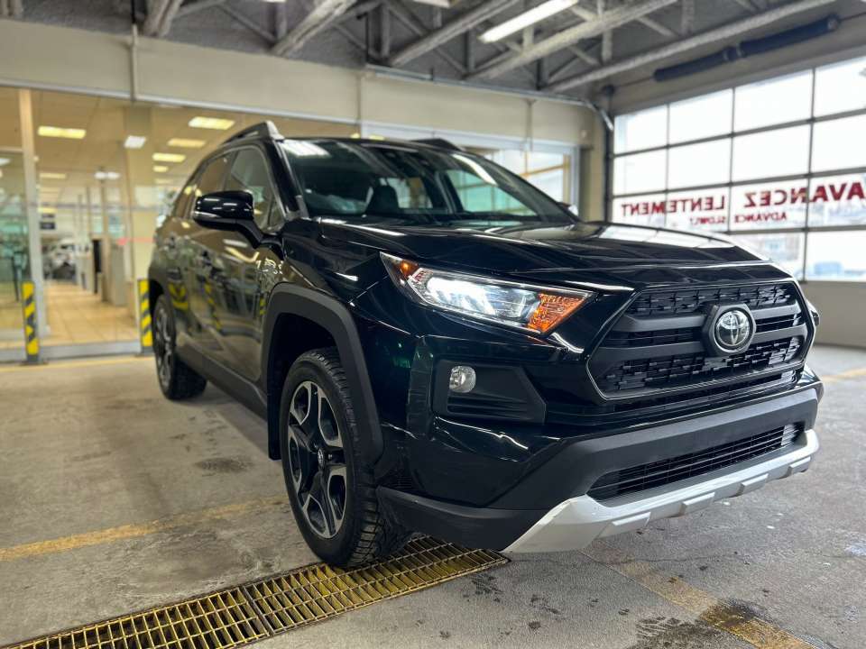 2019 Toyota RAV4 TRIL +  AWD + CUIR + TOIT OUVRANT + STARTER ***WIL