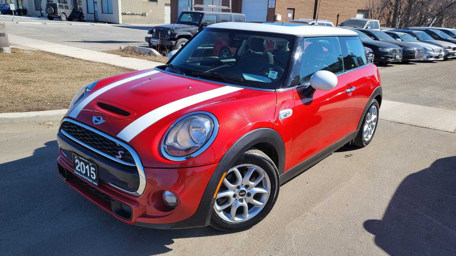 2015 MINI Cooper Hardtop 3dr HB S PANOROOF,CLEAN CARFAX,CERTIFIED