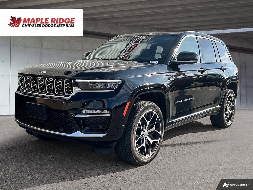 2023 Jeep Grand Cherokee 4xe Summit Reserve | 2.99% Financing For 72 Months!