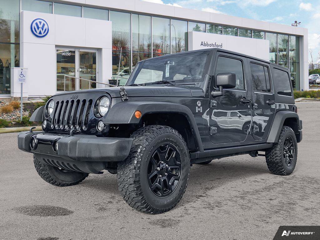 2018 Jeep Wrangler JK Unlimited Willys Wheeler 4x4 | 3.6L V6 | Tow Pkg | Cruise Co
