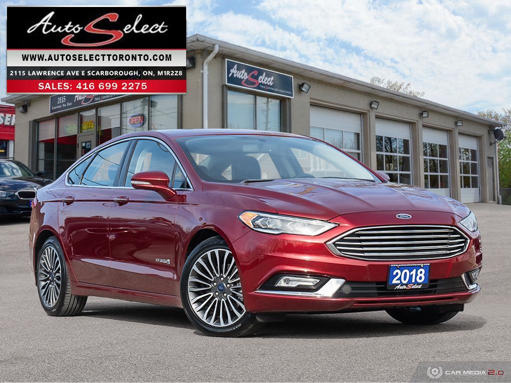 2018 Ford Fusion Hybrid ONLY 97K! **HYBRID**LEATHER**TECH PKG**CLEAN CP**
