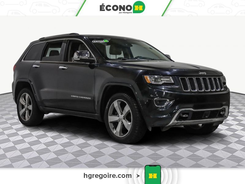 2014 Jeep Grand Cherokee Overland AWD AUTO A/C GR ELECT MAGS CUIR TOIT CAME