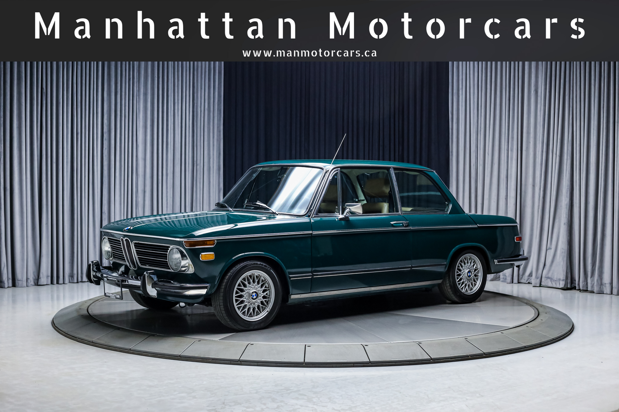 1973 BMW 2002 2.0L 125HP 4 SPEED MANUAL |RECAROSEATS|POWERTRUNK
