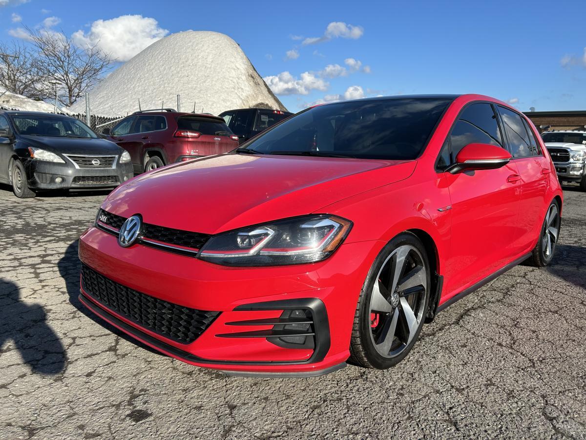 2019 Volkswagen Golf GTI Autobahn TOIT CUIR GPS BANCS CHAUFFANT MANUELLE