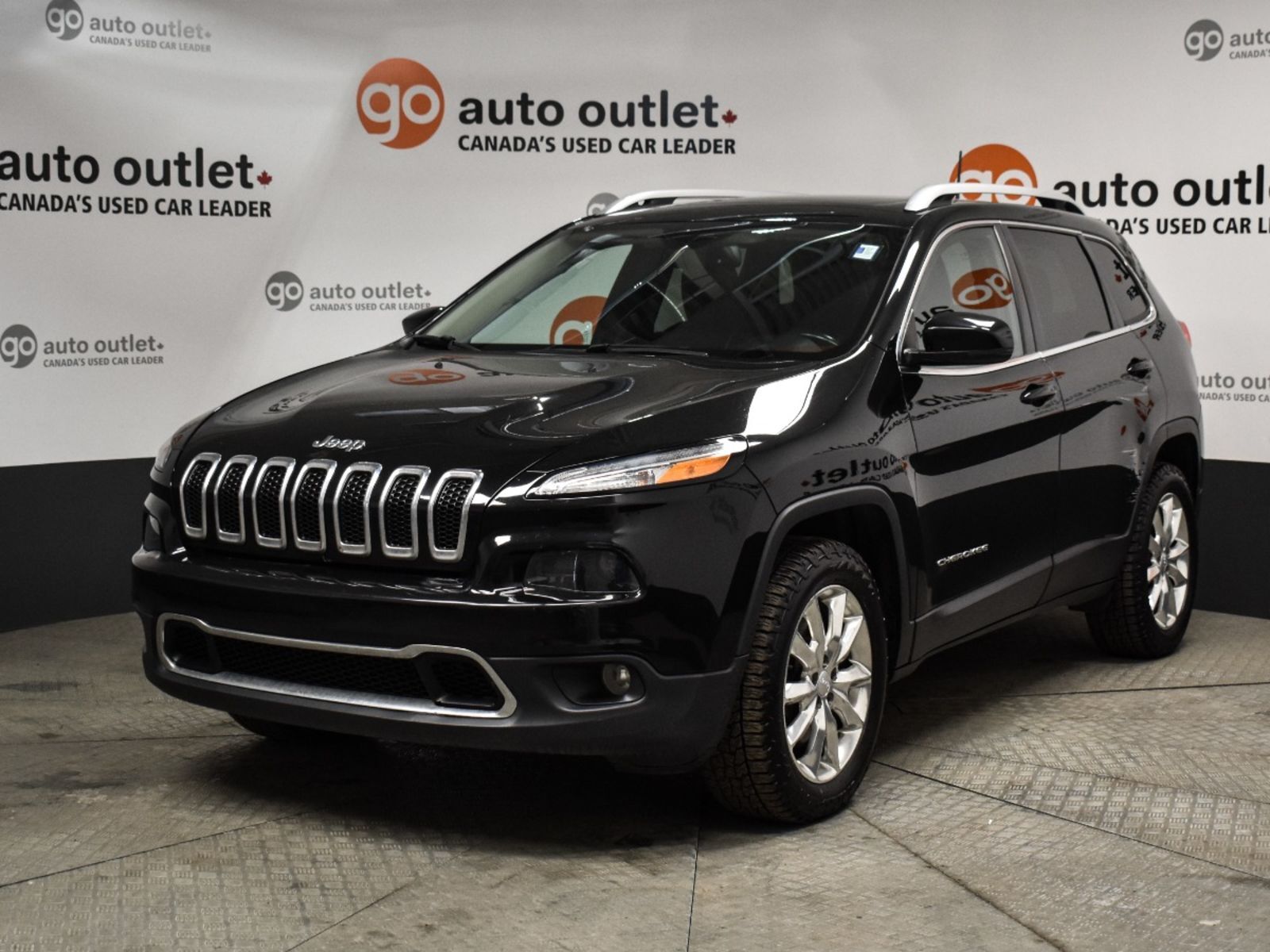 2017 Jeep Cherokee Limited 4WD Pano Sunroof, Heated/Cooled Seats