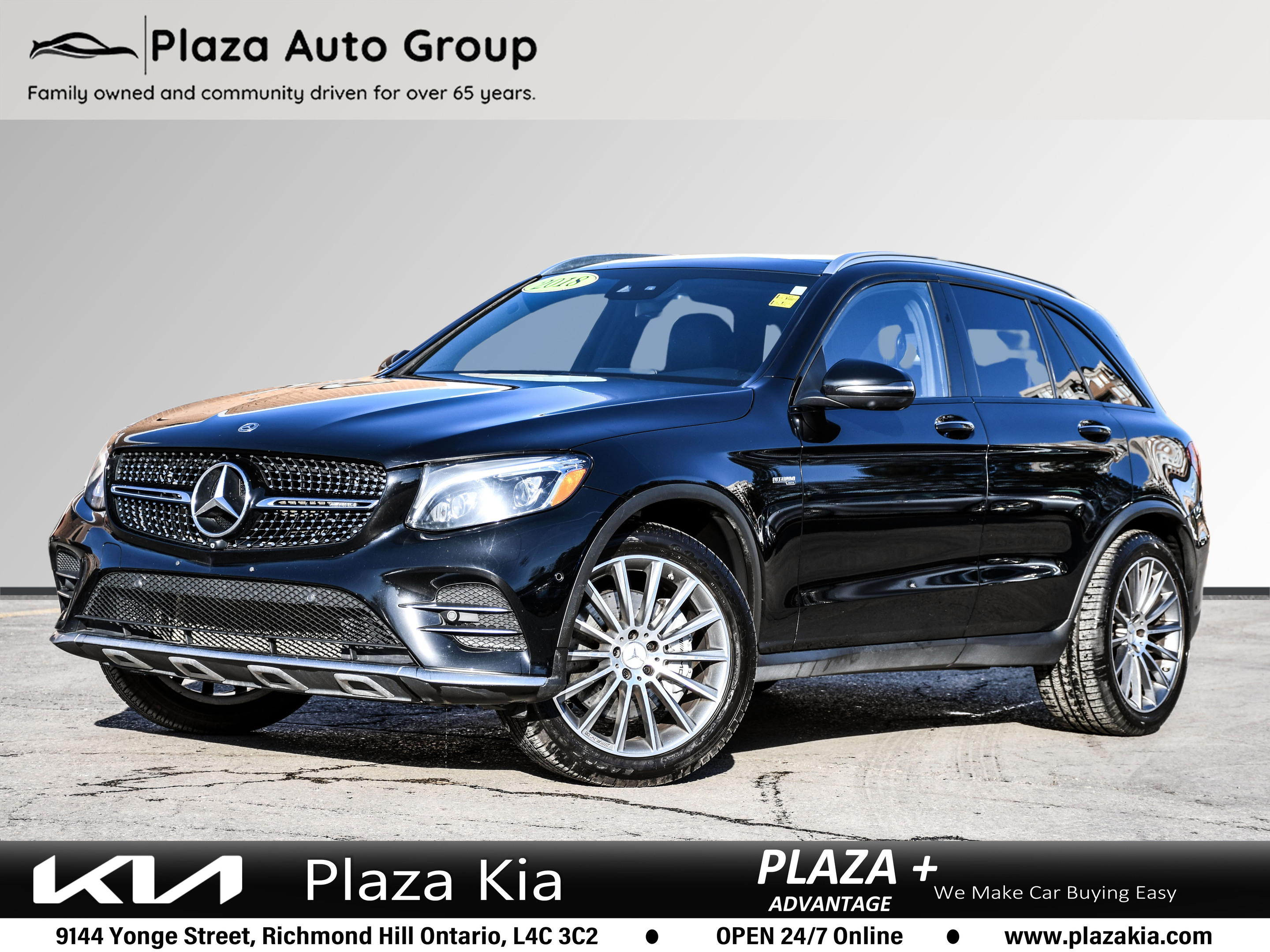 2018 Mercedes-Benz AMG GLC 43 362 HP | No Accidents | Winter Tire Pkg | Pan