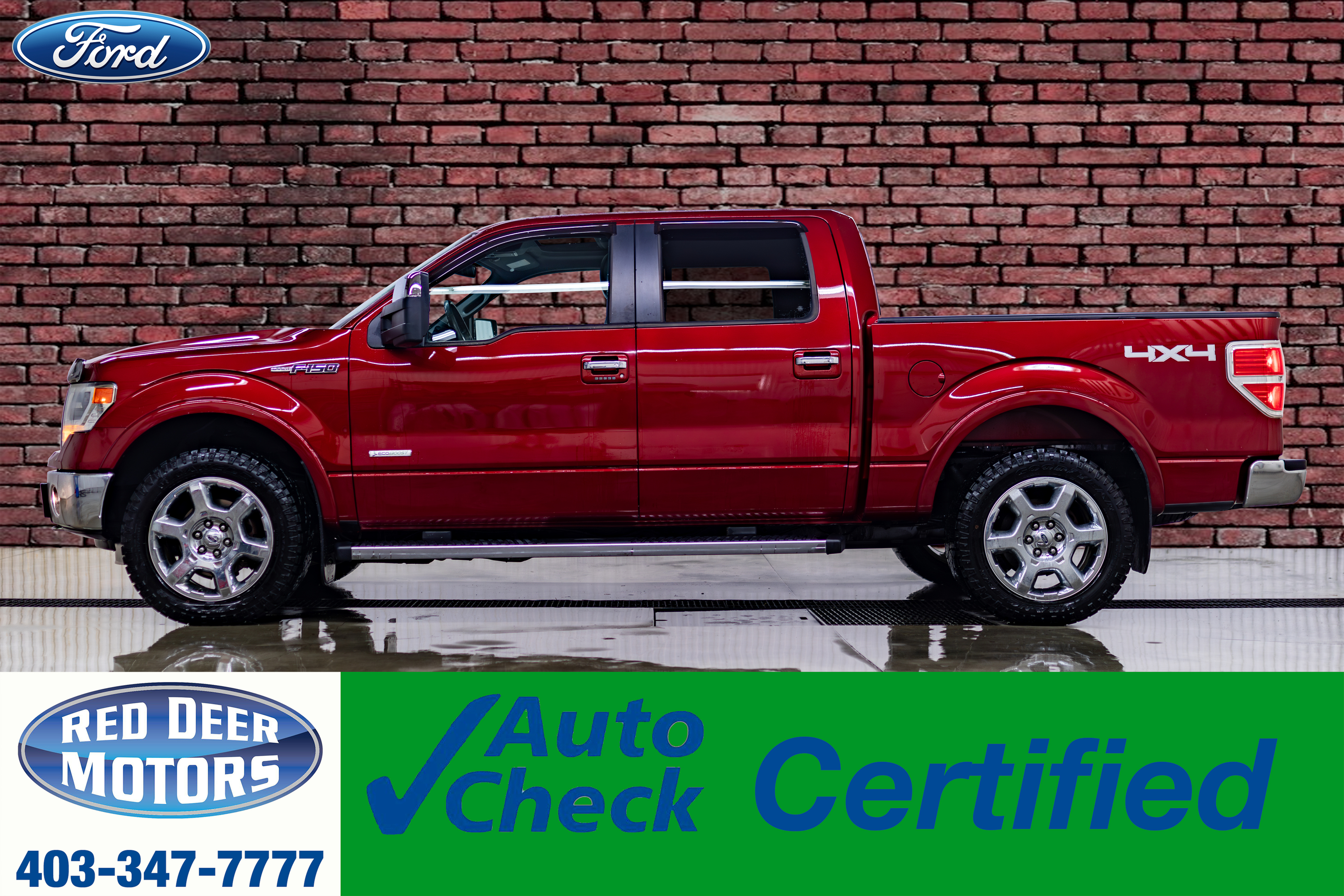 2014 Ford F-150 4x4 Super Crew Lariat Leather Roof Nav