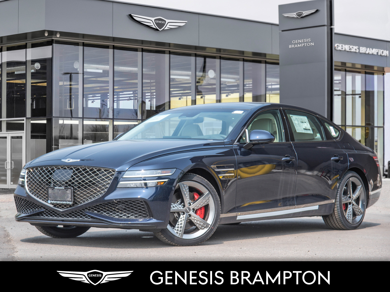 2023 Genesis G80 3.5T Sport Plus AWD | RATES FROM 2.9% (OAC)!!! 