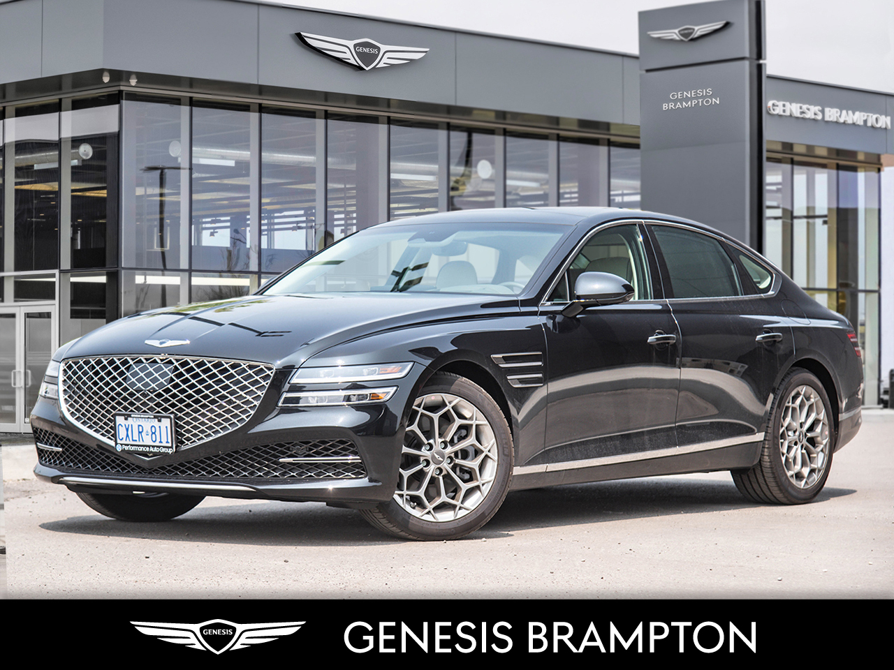 2023 Genesis G80 2.5T Advanced AWD | RATES FROM 1.9% (OAC)!!